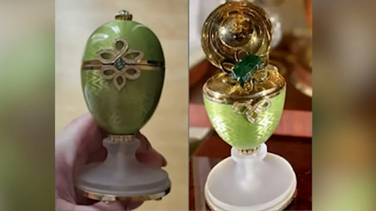 Ungewöhnlicher Diebstahl: Fabergé-Ei in Londoner Pub gestohlen