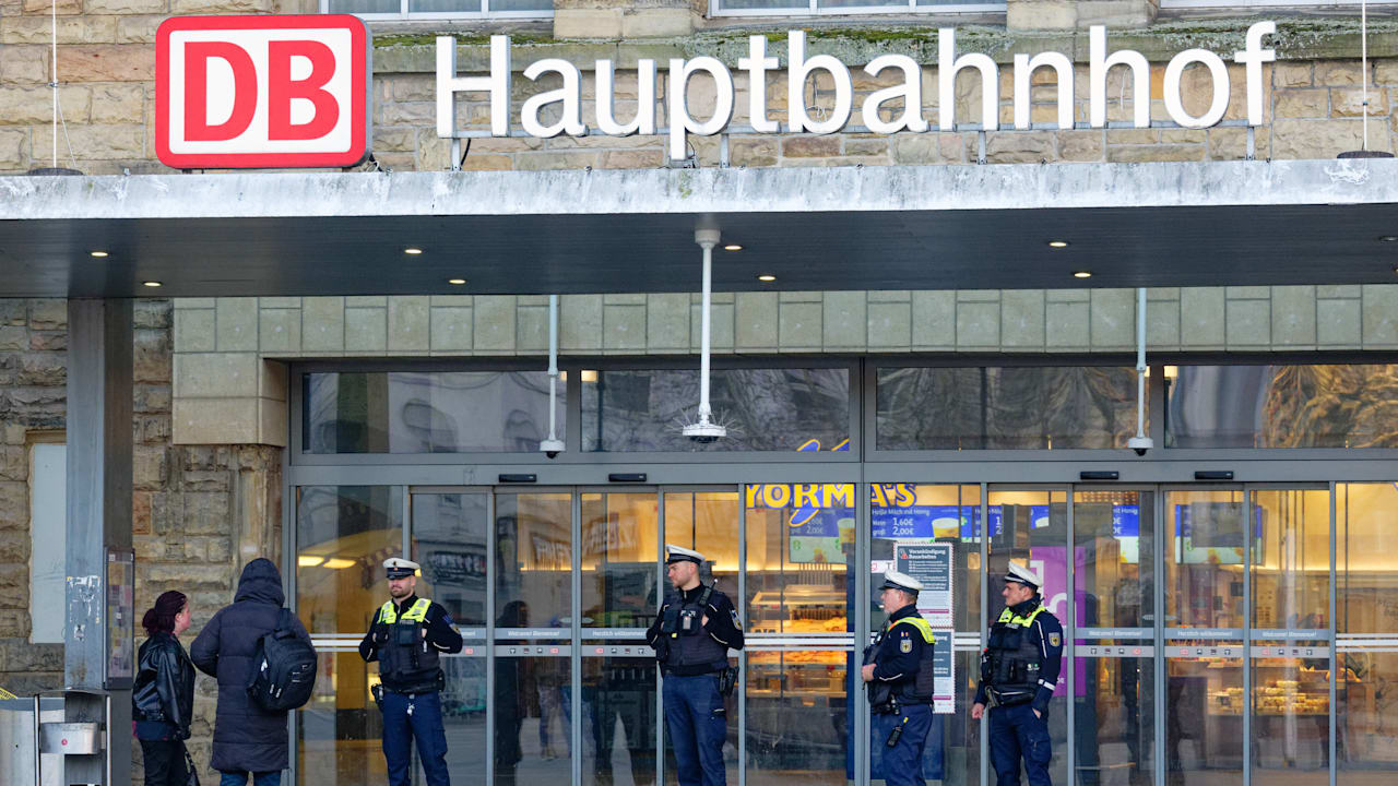 Großeinsatz am Aachener Hauptbahnhof - Entwarnung nach Bombendrohung!