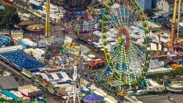 Bellevue-Rad fehlt auf der Cranger Kirmes
