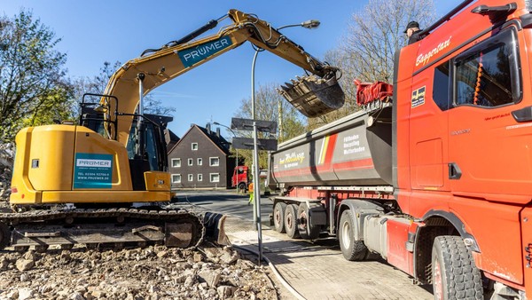 Großes Bauvorhaben in Herne beginnt mit Hausabriss