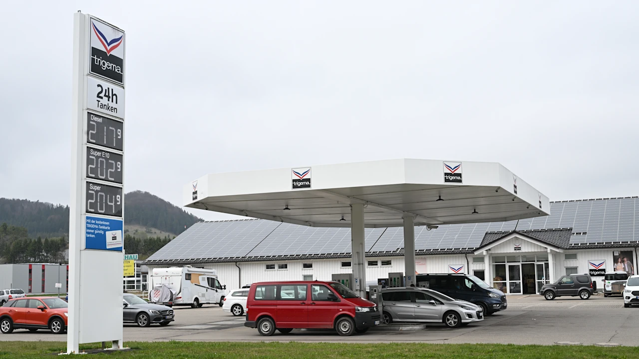 Trigema-Tankstelle in Burladingen bietet Autofahrern günstige Spritpreise