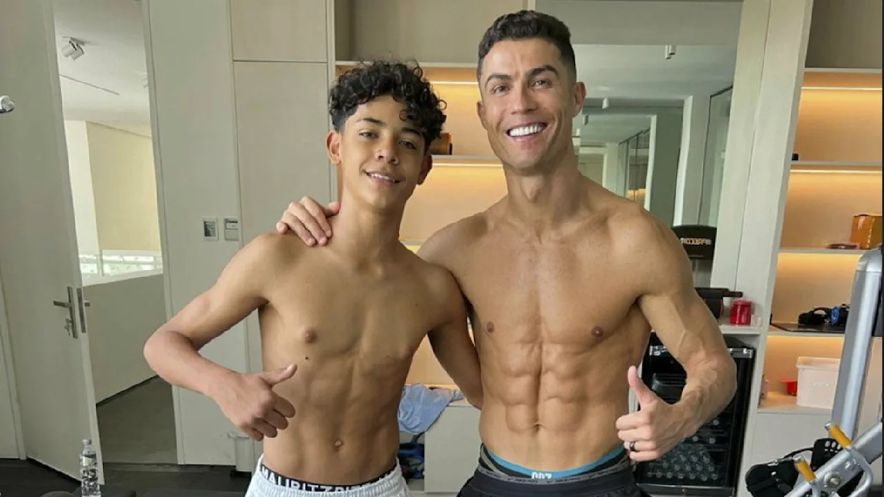 Ronaldo und Sohn: Ein Vater-Sohn-Dreamteam auf dem Fußballplatz?