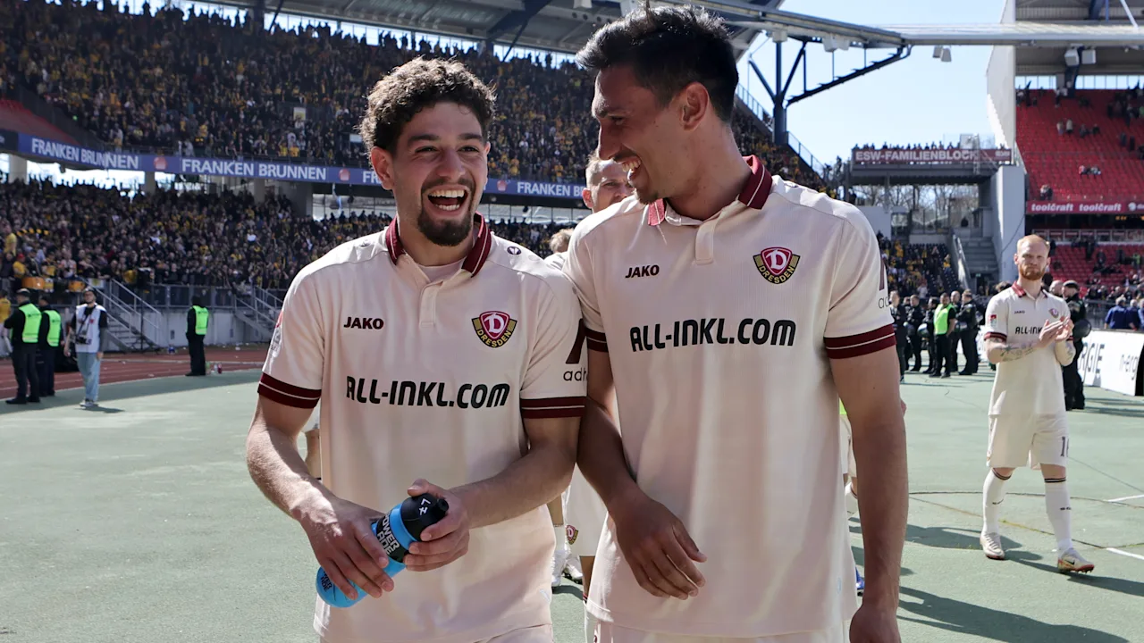 Dynamo Dresden feiert wichtigen Sieg in Nürnberg