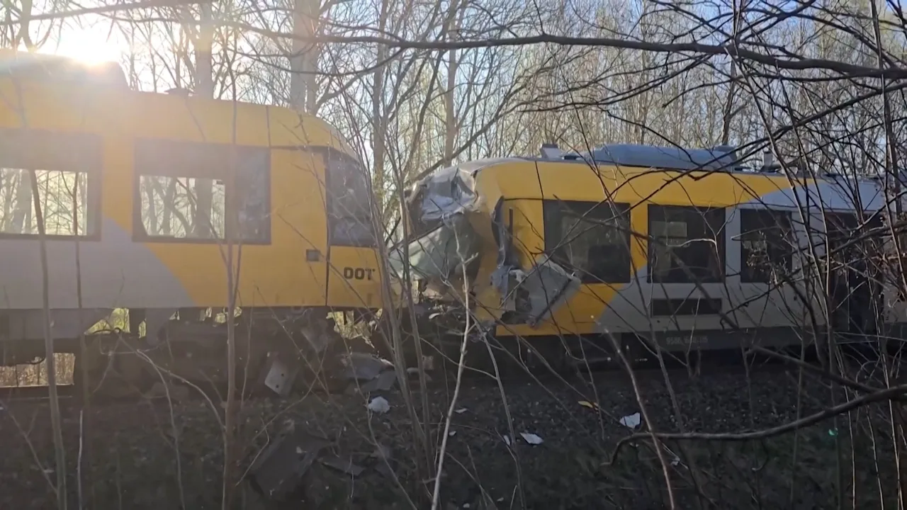 Frontalzusammenstoß von Regionalzügen in Dänemark führt zu zahlreichen Verletzten