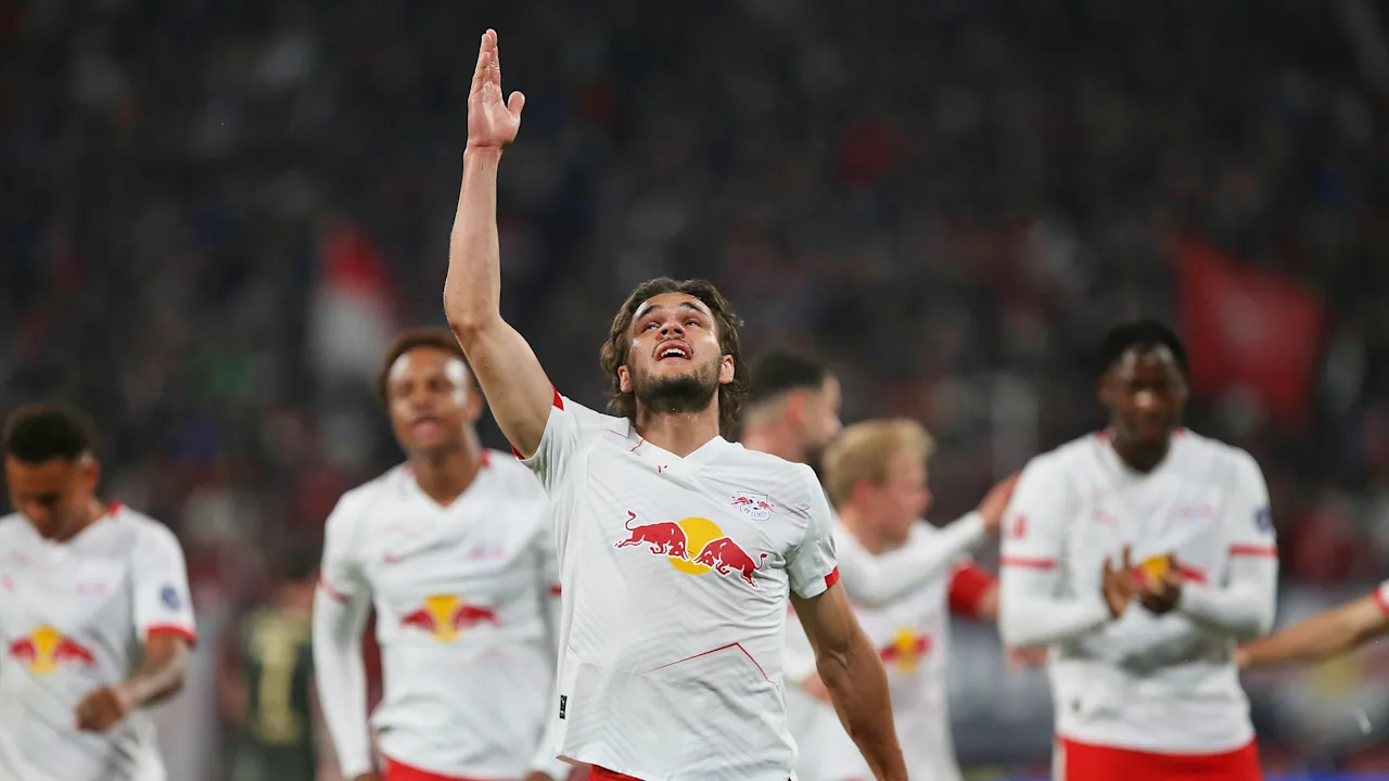 Finkgräfe feiert Tor-Debüt für RB Leipzig und widmet es seinem verstorbenen Opa