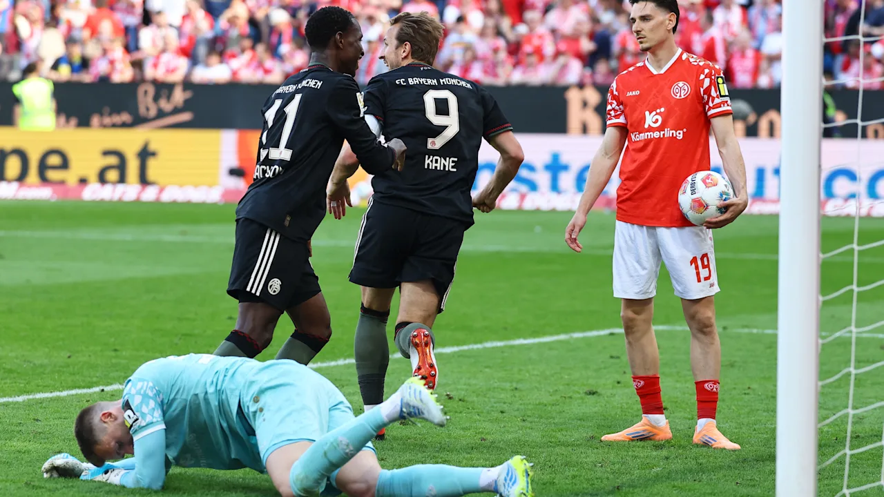 Dramatisches Comeback der Bayern: Mainz führt 3:0 und verliert 3:4