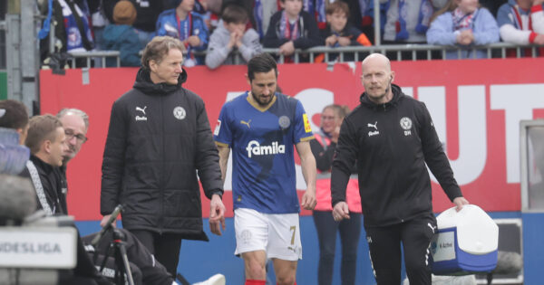 Holstein Kiel muss auf Kapitän Steven Skrzybski verzichten