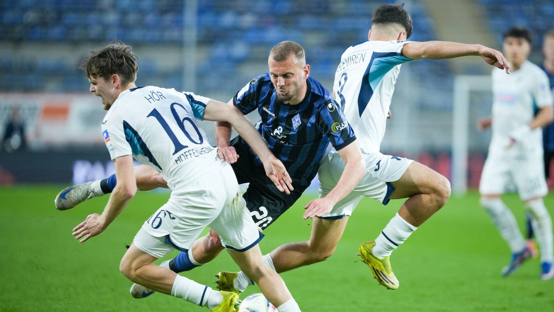 Dramatische Schlussphase: Waldhof Mannheim sichert sich Punkt gegen Hoffenheim II