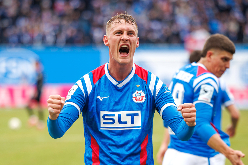 Hansa Rostock feiert überzeugenden 5:1-Sieg gegen SSV Ulm