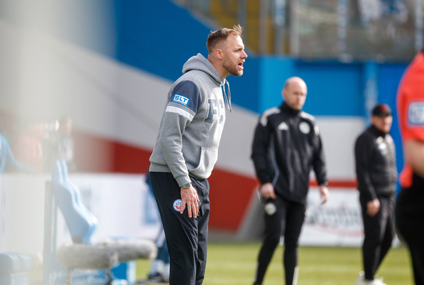 Hansa Rostock feiert 5:1-Sieg, Trainer Brinkmann sieht Verbesserungsbedarf