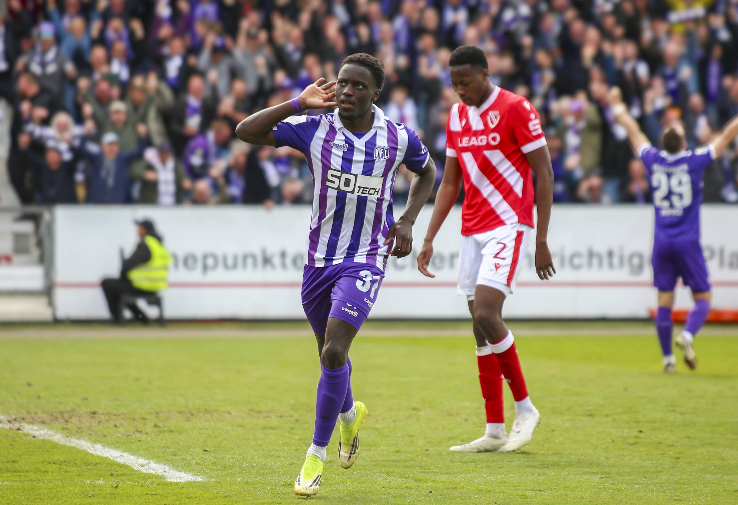 VfL Osnabrück auf dem Weg zum Aufstieg: Badjie erneut der Held