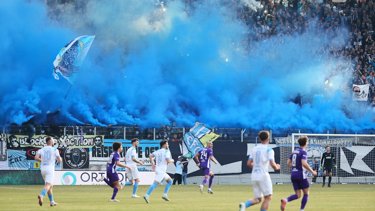 Sachsenpokal-Halbfinale: Chemnitzer FC und FC Erzgebirge Aue im Duell der Erzrivalen