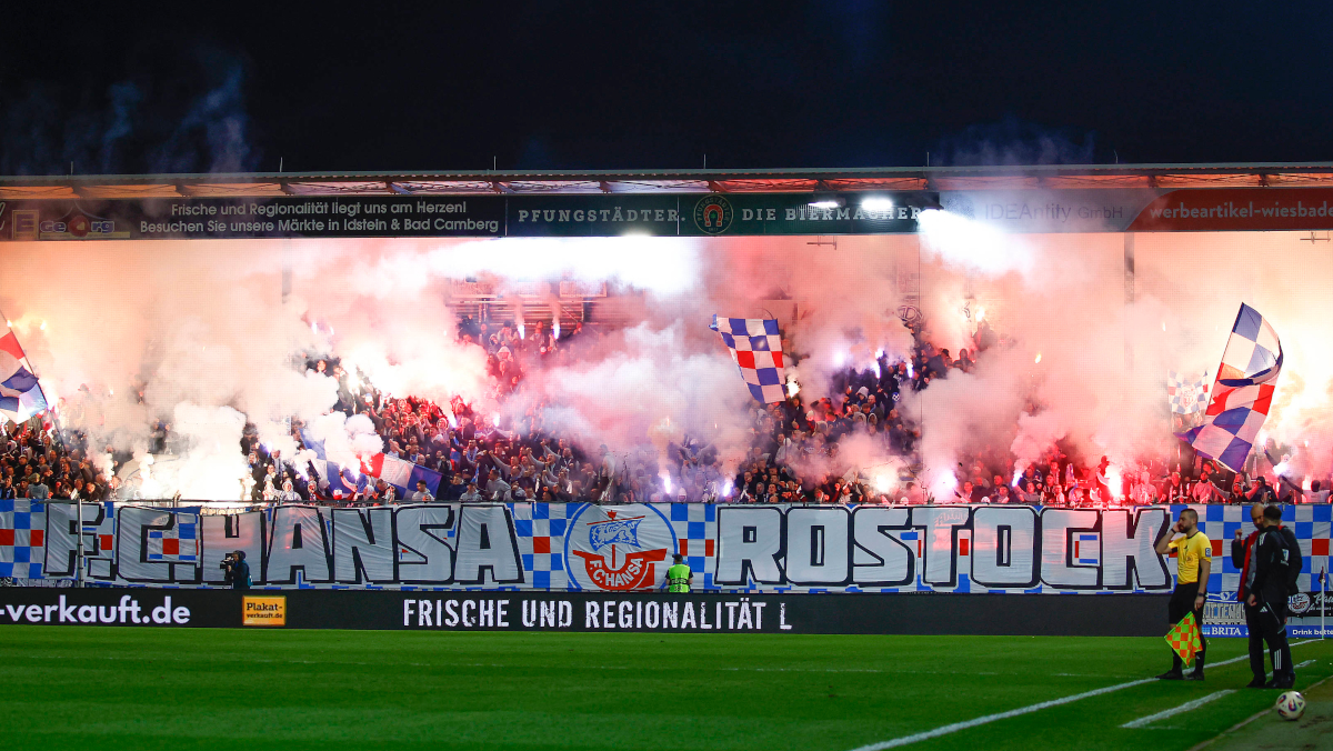 Hansa Rostock begeistert mit Rekordkulisse in Schweinfurt