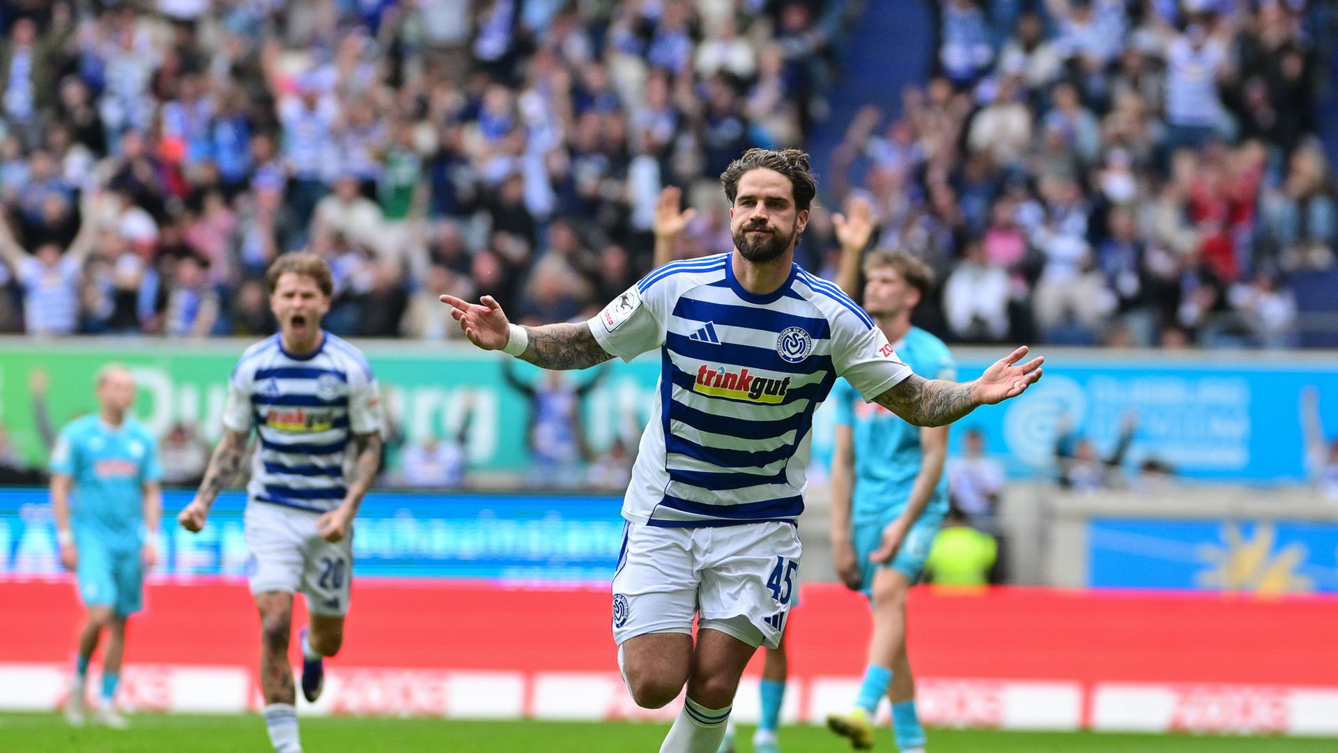 Duisburgs Aufstiegshoffnungen dank Lobinger ungebrochen