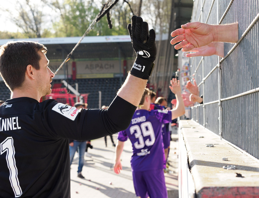 *Männel bleibt optimistisch: Aue plant für die Regionalliga*