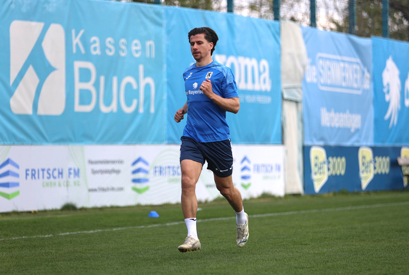 Tunay Deniz feiert Comeback auf dem Trainingsplatz bei 1860 München