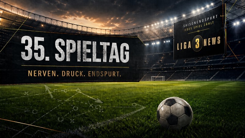 Nervenkrimi in der 3. Liga: Der Saisonendspurt hat begonnen