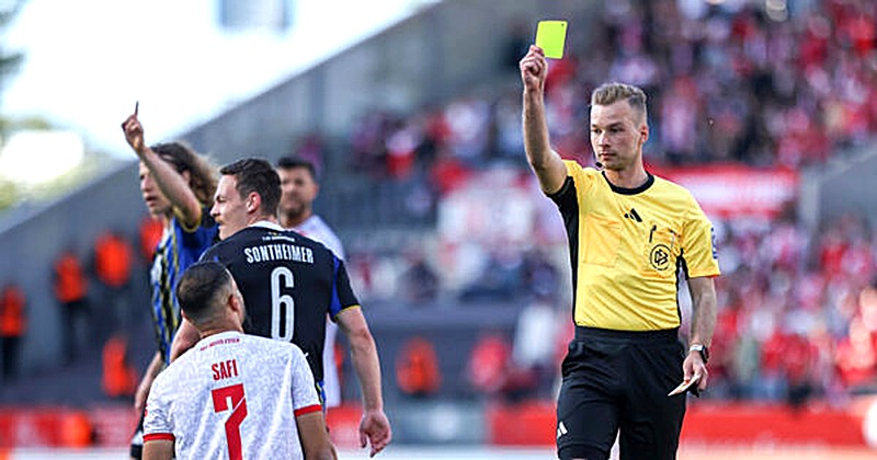 Martin Wilke glänzt als Schiedsrichter des 35. Spieltags