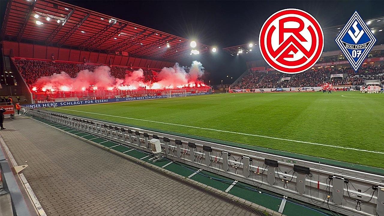 Drei Punkte trotz Unterbrechung: Rot-Weiss Essen besiegt Waldhof Mannheim!