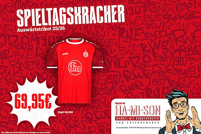 *Heimspiel-Special: Auswärtstrikot zum Schnäppchenpreis!*