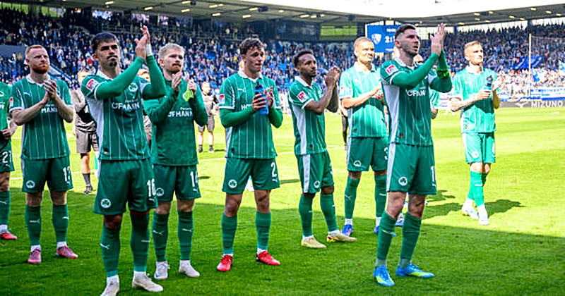 Fürth kämpft nach Rückschlag um den Klassenerhalt