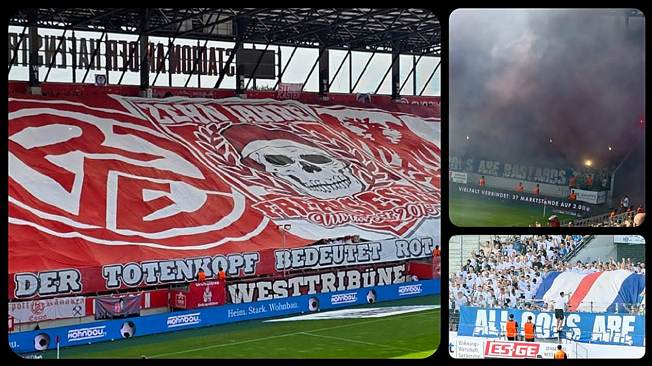 Rot-Weiss Essen entfesselt Feuerwerk: 3:0 Triumph gegen Hansa Rostock!