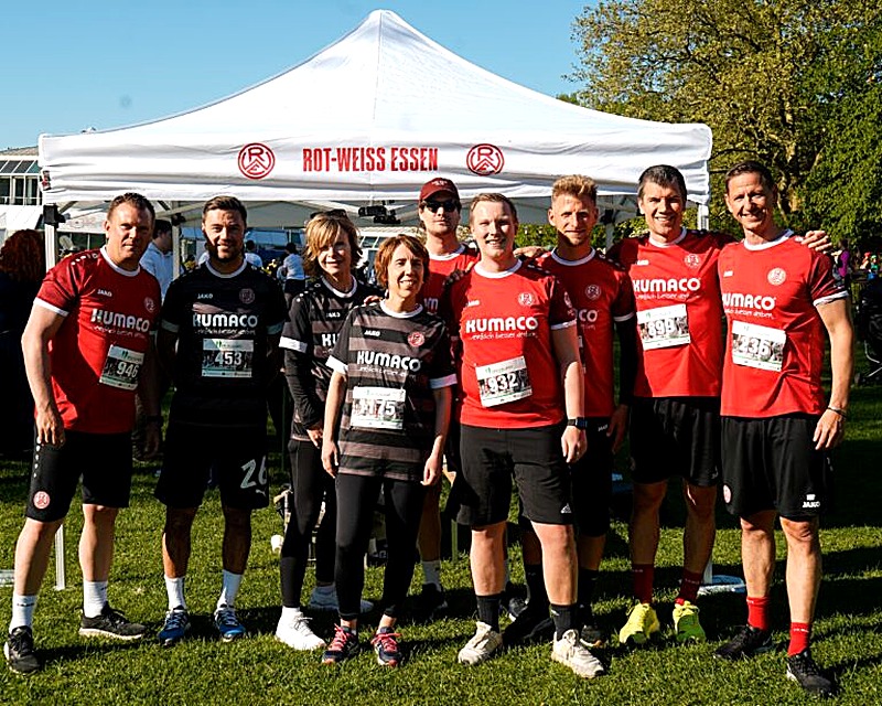 Rot-Weiss Essen beim Grugalauf: Gemeinsam für Bewegung und einen guten Zweck