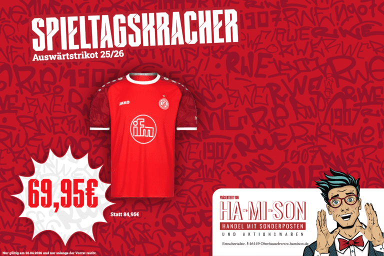 *Exklusives Angebot zum Heimspiel: Auswärtstrikot günstiger!*