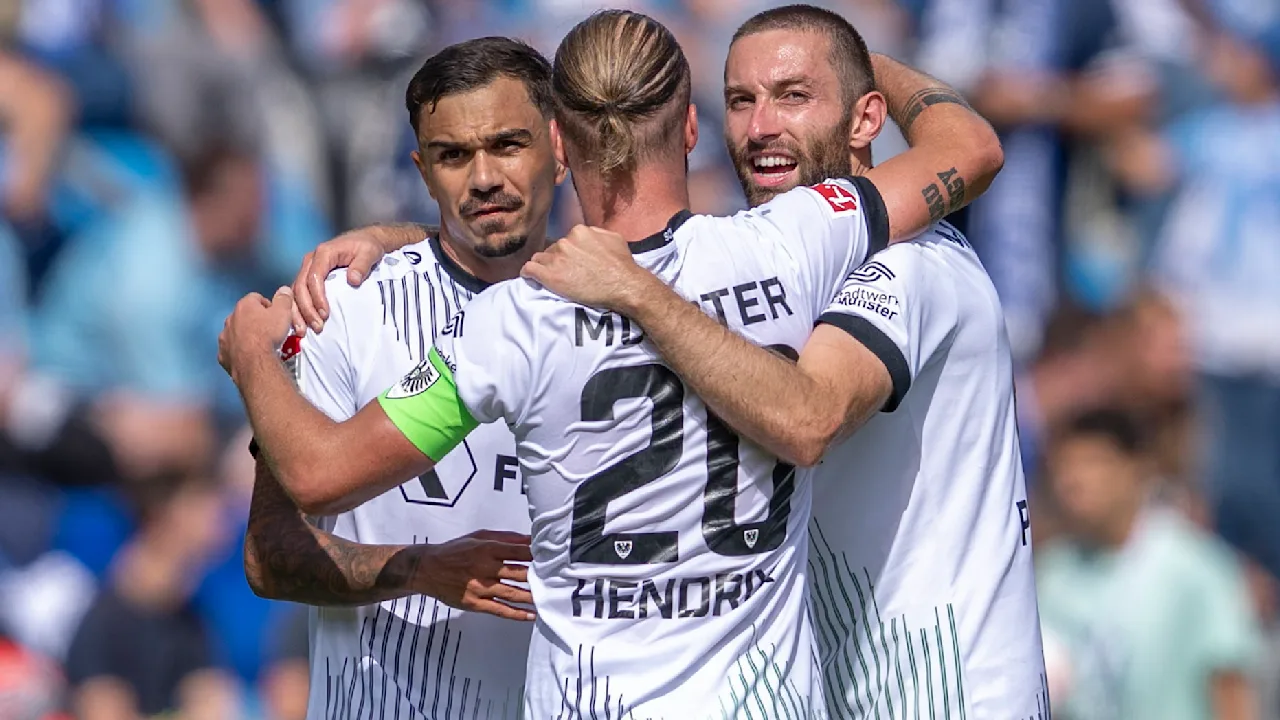 Preußen Münster vor entscheidendem Derby gegen Bielefeld