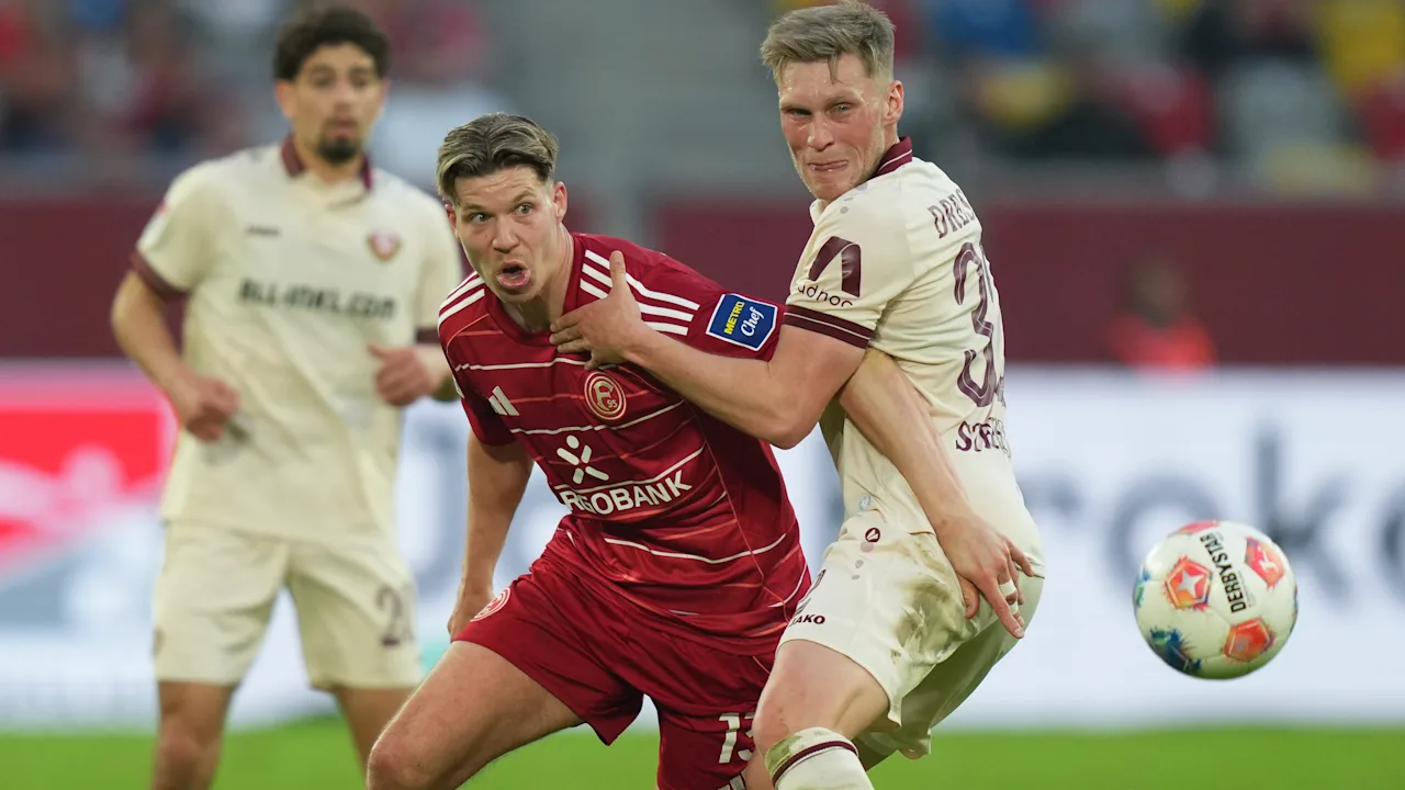 Dynamo Dresden verpasst wichtigen Sieg in Düsseldorf und muss um Sterner bangen