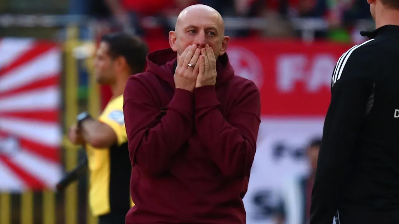 Unruhe beim 1. FC Kaiserslautern: Trainer Lieberknecht vor schwierigen Entscheidungen