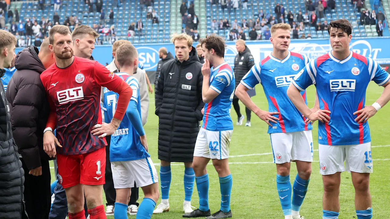 Hansa Rostock: Aufstiegsträume zerplatzen nach herber Niederlage gegen Regensburg