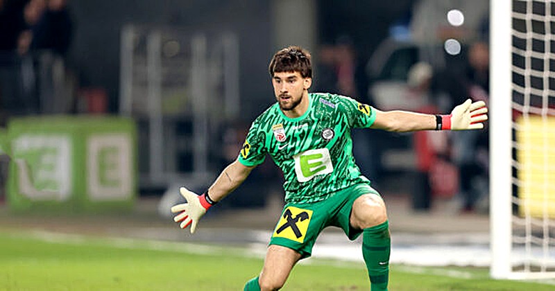 FCS verpflichtet U21-Nationaltorhüter Mateo Bignetti vom SK Sturm Graz