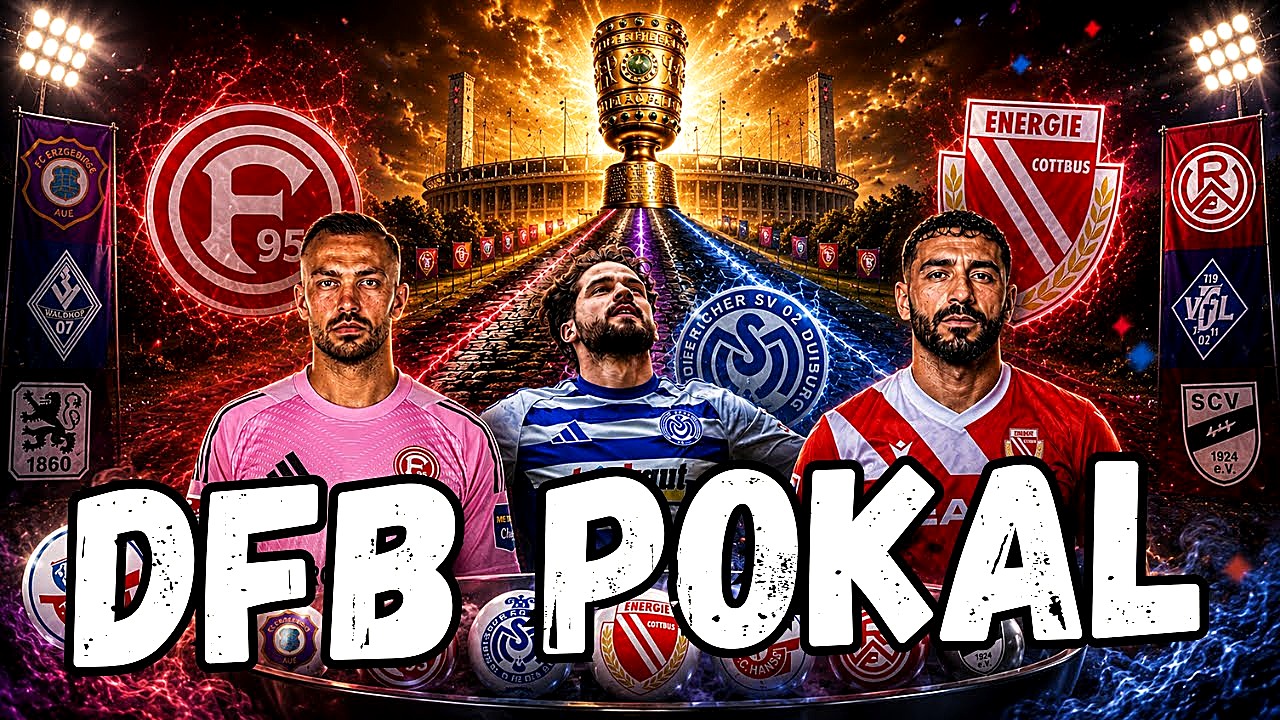 🏆 DFB-Pokal LIVE: Wer wird der Gegner unserer 3. Liga-Helden?