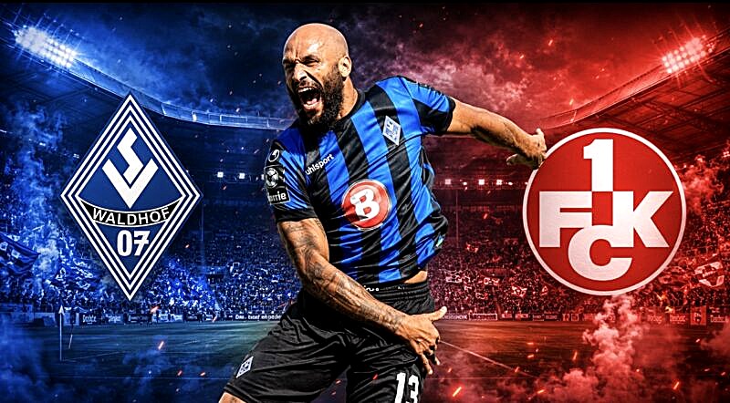 Das Südwestderby: Waldhof Mannheim trifft auf den 1. FC Kaiserslautern im DFB-Pokal