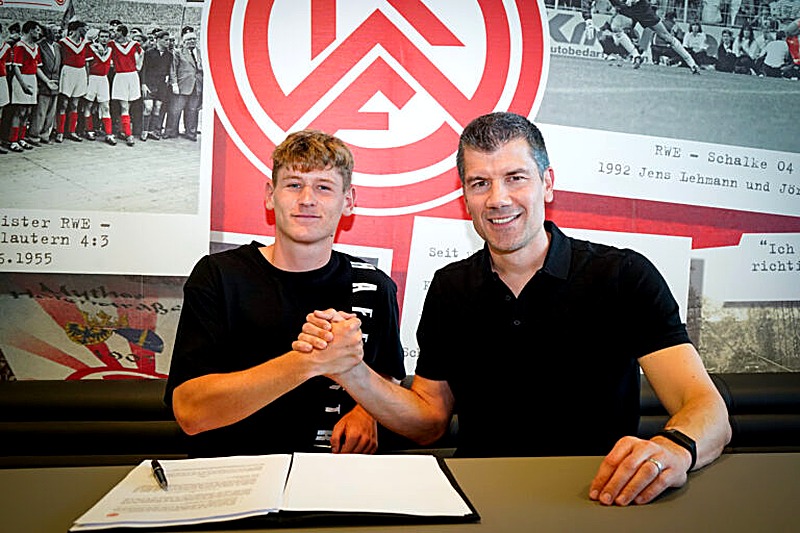 *Langfristige Bindung: RWE setzt auf Gianluca Swajkowski*