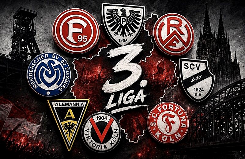 Die 3. Liga 2026/27: Ein Westen im Aufwind