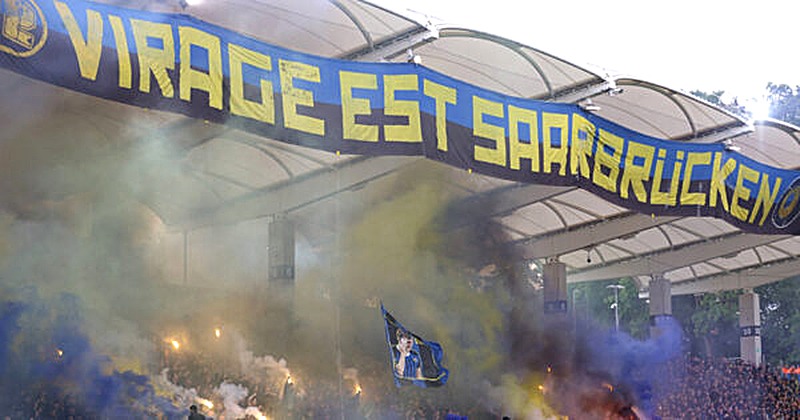 DFB verhängt Geldstrafe gegen 1. FC Saarbrücken wegen Pyroshow