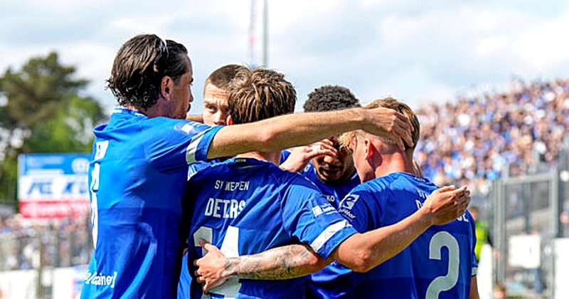 SV Meppen feiert überraschenden Aufstieg in die 3. Liga