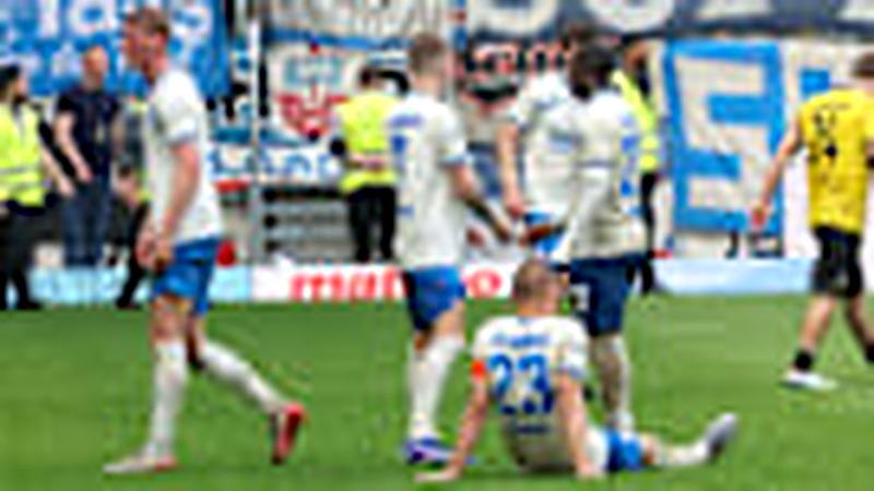 Hansa Rostock enttäuscht erneut: Aufstiegsträume in weiter Ferne