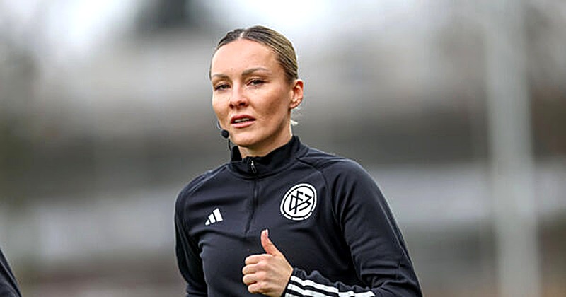 Fabienne Michel überzeugt als Schiedsrichterin des 36. Spieltags