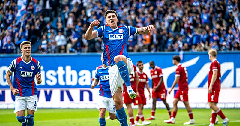 Hansa Rostock: Aufstiegshoffnungen nach spektakulärem Sieg gegen Stuttgart II