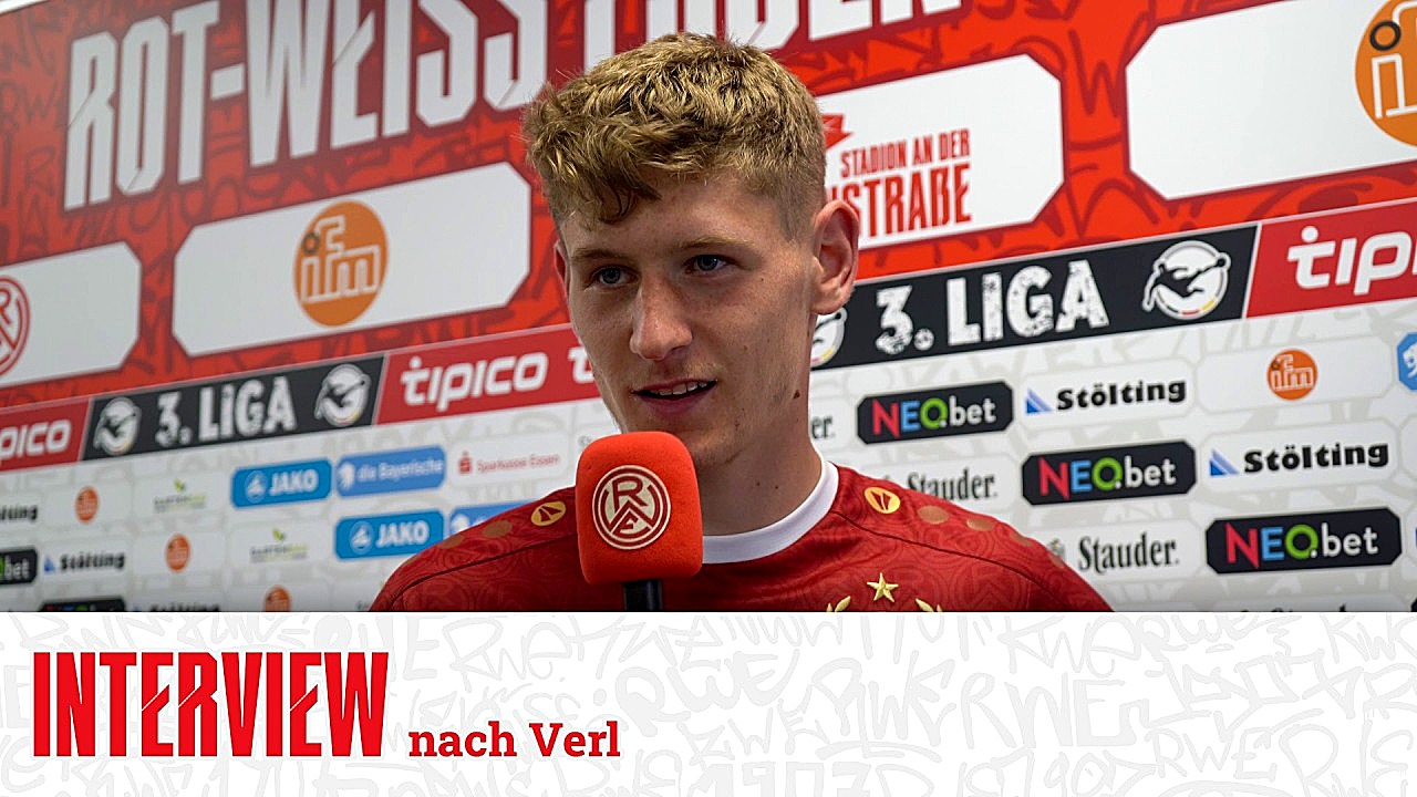 Gianluca Swajkowski im Exklusiv-Interview: Rückblick auf das SC Verl-Spiel!