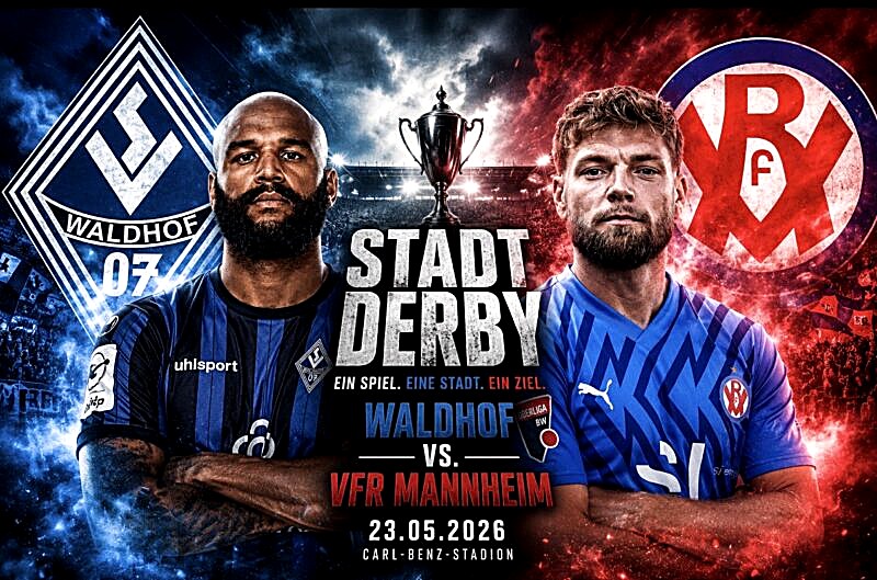 Mannheim im Fußballfieber: Derby und Pokalfinale vereint