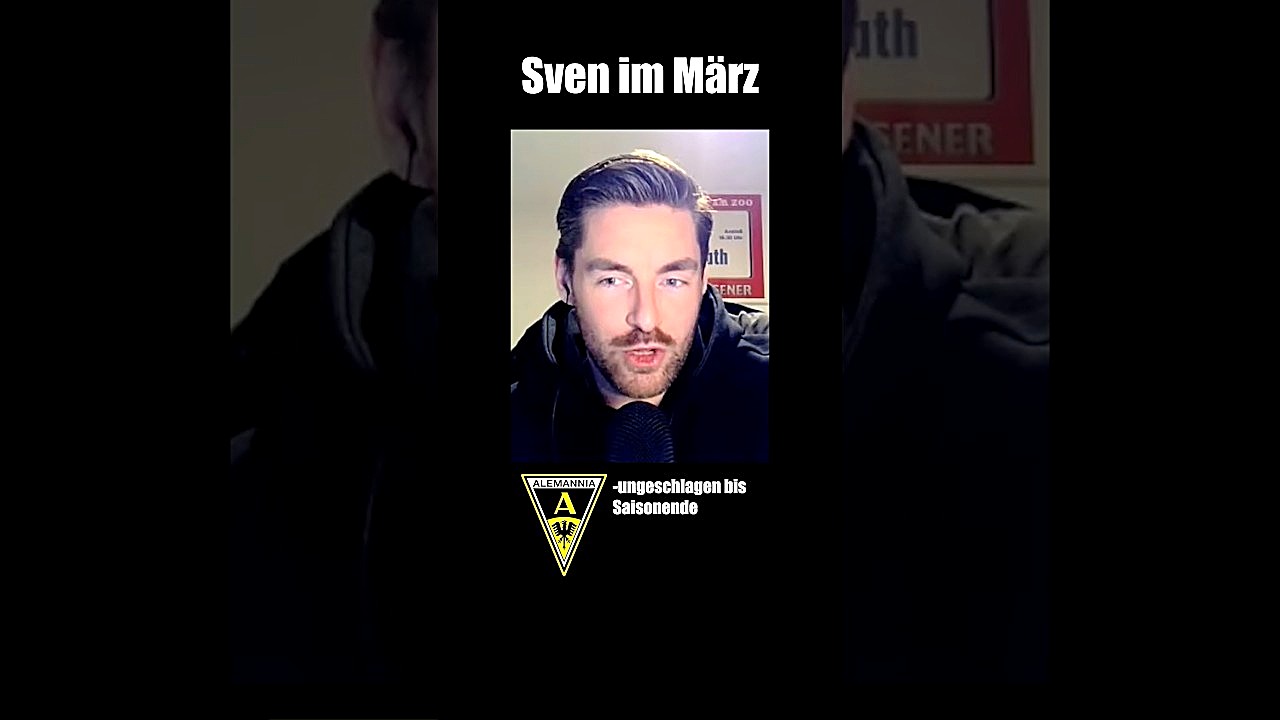 Alemannia Aachen: Die Ungekrönten der 3. Liga!