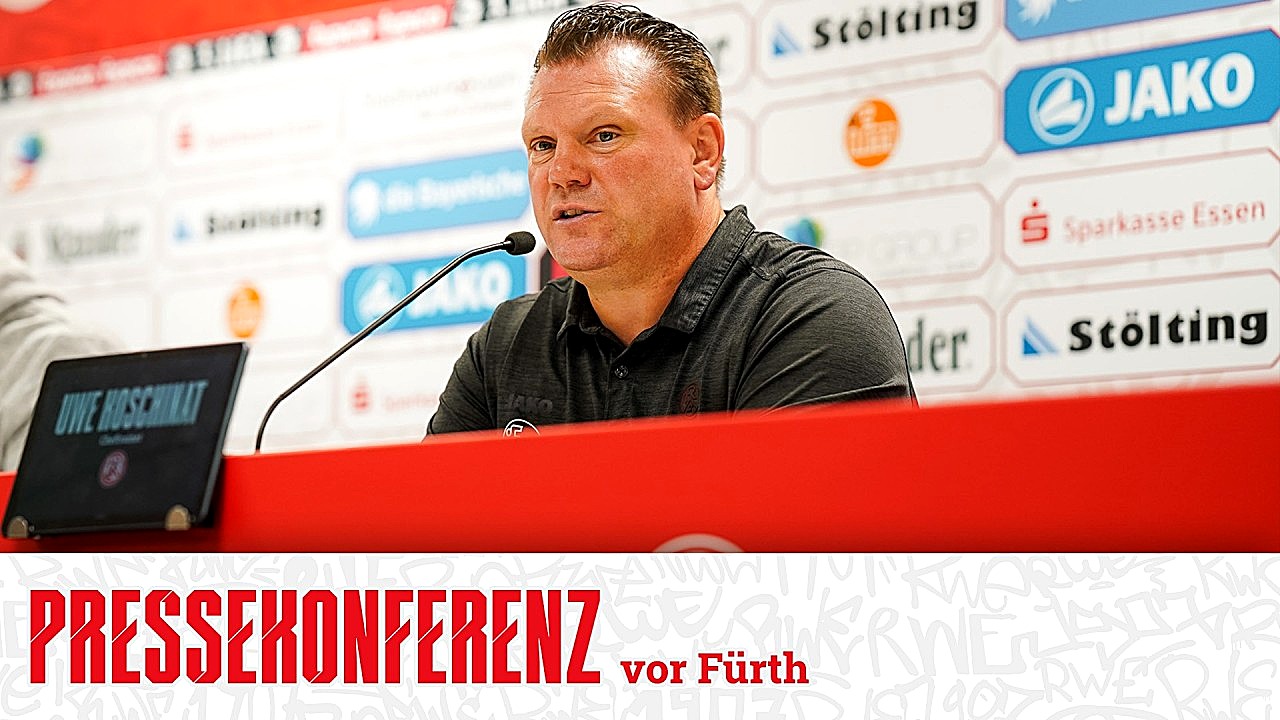Relegation 2026: Alles zur entscheidenden PK vor dem Rückspiel gegen Fürth! #immeRWEiter #nurderrwe