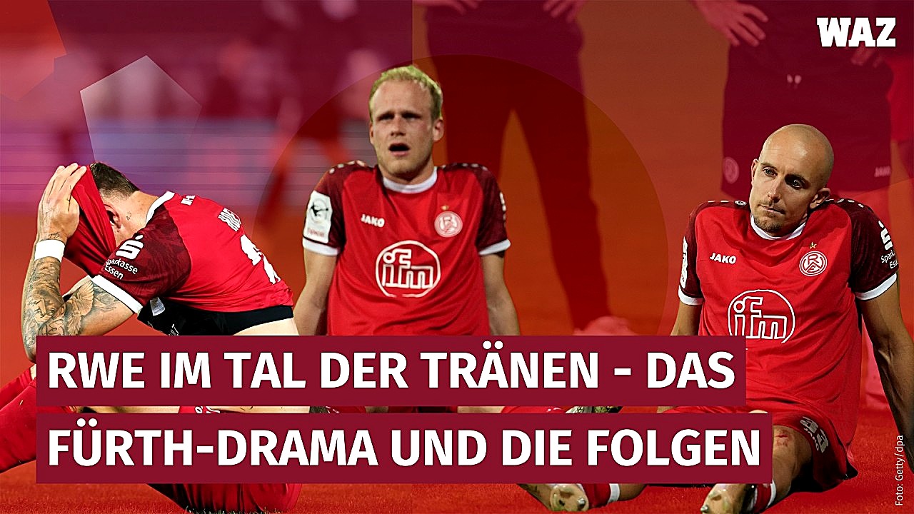 Selbstsabotage in Fürth: Rot-Weiss Essen verpasst den Zweitliga-Traum