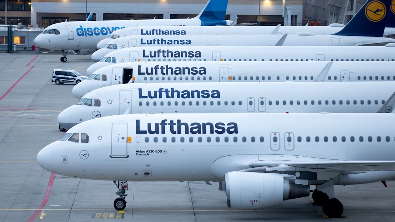 Massive Arbeitsniederlegung bei Lufthansa bedroht Flugpläne